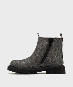 bottines pailletees avec semelle crantee fille - lovely wings grisG778101_3
