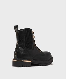 boots avec elastique et semelle crantee fille - chipie noir standardG779701_4