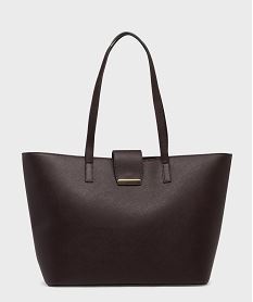 sac cabas rigide en matiere texturee femme violet grands sacs femmeG781101_2