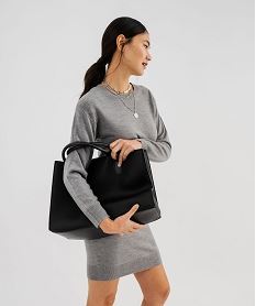 24WILER noir SAC PORTE MAIN FMR CUHIP NOIR S:SAP50028779-