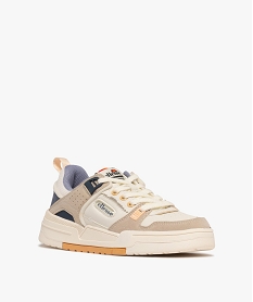 baskets multicolores a lacets femme - ellesse beigeG808401_2