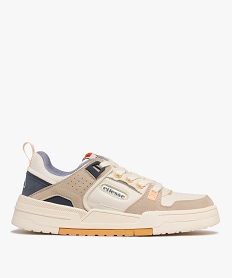 baskets multicolores a lacets femme - ellesse beigeG808401_3