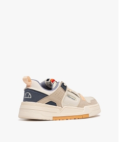 baskets multicolores a lacets femme - ellesse beigeG808401_4