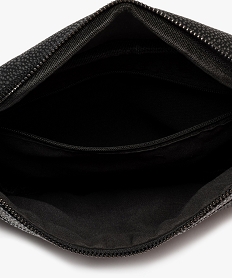 sac banane grand format en matiere grainee femme argente sacs a dos et sacs de voyageG809601_3