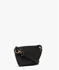 sac banane grand format en matiere grainee femme noir standard sacs a dos et sacs de voyageG809701_2