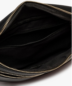 sac banane grand format en matiere grainee femme noir standard sacs a dos et sacs de voyageG809701_3