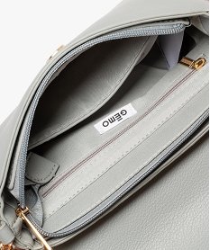 sac besace compact avec bandouliere chaine femme bleu sacs bandouliereG810801_3