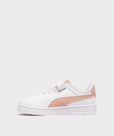 baskets court lally ac fermeture scratch fille - puma blanc standard basketsG811601_3