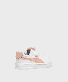baskets court lally ac fermeture scratch fille - puma blanc standard basketsG811601_4