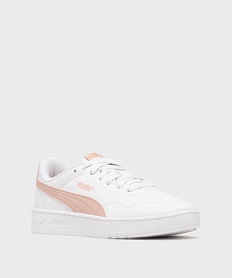 baskets court lally fille - puma blanc standard basketsG811801_2