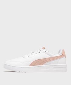 baskets court lally fille - puma blanc standard basketsG811801_3