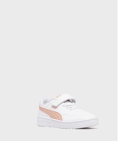 baskets basses courtlally fille - puma blanc standard basketsG812201_2