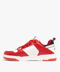 baskets a lacets avec empiecements colores garcon - ellesse rouge basketsG815801_3