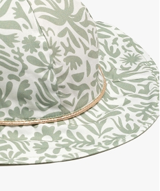 chapeau reversible bebe fille vertG817401_2