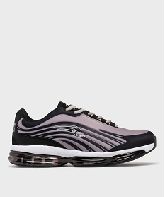 GEMO Baskets bicolores à semelle bulle d’air homme – Airness Gris