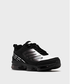 baskets bicolore a lacets homme - airness noir standardG818701_2