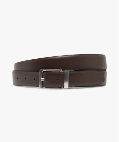ceinture en cuir reversible homme noir standardG819501_2