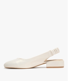 ballerines irisees avec bride arriere elastique femme - valentina baldano beigeG821501_3