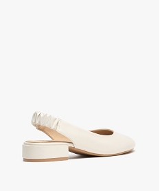 ballerines irisees avec bride arriere elastique femme - valentina baldano beigeG821501_4