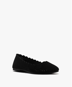 ballerines a tige ajouree femme noir standard ballerinesG824301_2