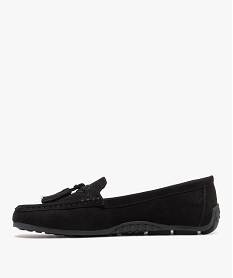 mocassins confort en toile femme - valentina baldano noir standard mocassinsG825401_3