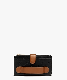 GEMO Portefeuille compagnon avec bride de transport femme noir standard