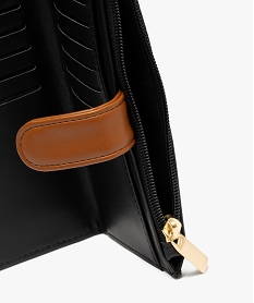 portefeuille compagnon avec bride de transport femme noir standard porte-monnaie et portefeuillesG825901_3