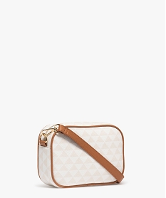 sac besace compact a bandouliere amovible femme beige sacs bandouliereG826601_2