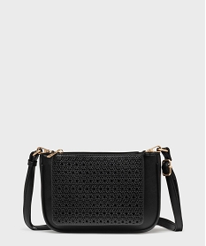 GEMO Sac à bandoulière 2 en 1 femme noir standard