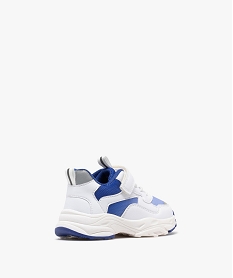 baskets legeres a grosse semelle et details reflechissants bebe garcon bleu baskets et tennisG829501_4