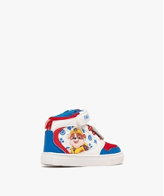 baskets montantes a lacets elastiques et scratch imprimees bebe garcon - la patpatrouille bleu baskets et tennisG829701_4