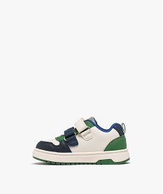 baskets basses a scratch multicolores bebe garcon bleu standard baskets et tennisG836901_3