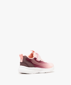 baskets basses legeres en mesh respirant bebe fille rose baskets et tennisG838501_4