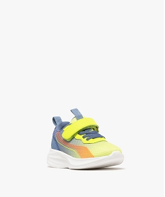 baskets basses legeres en mesh respirant bebe garcon jaune baskets et tennisG838701_2