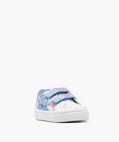baskets basses imprimees stitch fille - disney blanc standard baskets et tennisG838901_2