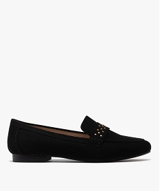 GEMO Mocassins légers en suédine femme noir standard