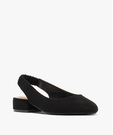 ballerines avec bride arriere elastique femme - valentina baldano noir standardG840101_2