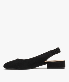 ballerines avec bride arriere elastique femme - valentina baldano noir standardG840101_3