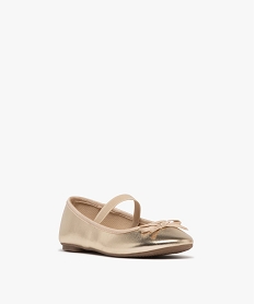 ballerines brillantes avec elastique de maintien fille doreG844901_2