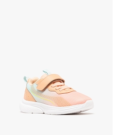 baskets basses de running en mesh legeres fille orange vif basketsG848401_2