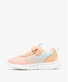 baskets basses de running en mesh legeres fille orange vif basketsG848401_3