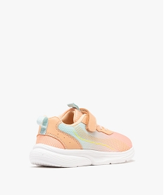 baskets basses de running en mesh legeres fille orange vif basketsG848401_4