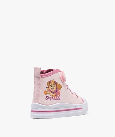 baskets montantes en toile imprimee stella fille - la patpatrouille rose basketsG849401_4