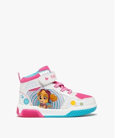 GEMO Baskets montantes pailletées imprimées Stella fille - La PatPatrouille Rose