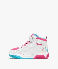 baskets montantes pailletees imprimees stella fille - la patpatrouille rose basketsG850401_3
