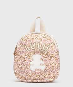 GEMO Sac à dos à motifs fleuris fille - LuluCastagnette Multicolore