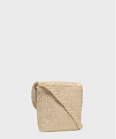 sac bandouliere en paille fille beige standardG856601_2
