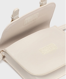 mini sac cartable a bandouliere fille - lulucastagnette beigeG856701_3