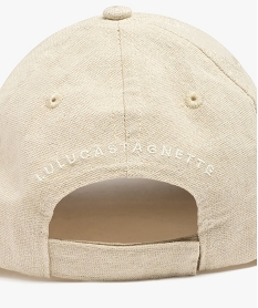casquette pailletee avec ourson brode fille - lulucastagnette beigeG856901_3