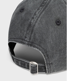 casquette avec inscription urbaine brodee garcon grisG858501_2